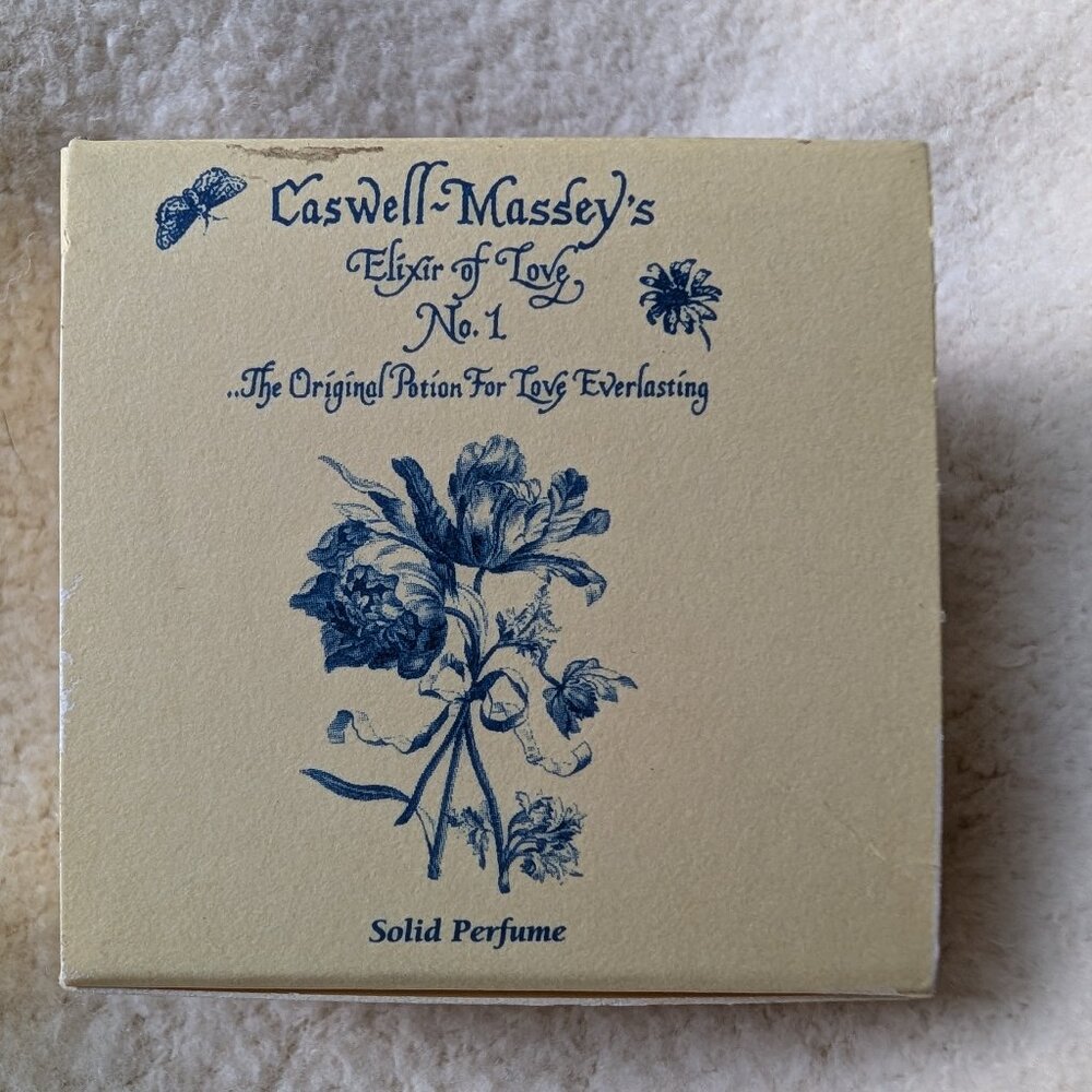 Caswell Massey's vintage elixir for love everlasting solid perfume